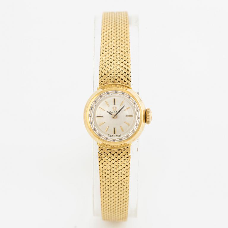 Omega, wristwatch, 17 mm.