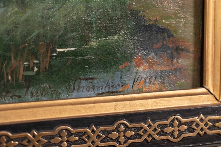 Julia Strömberg, In Rowing Boat.