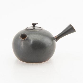 Carl-Harry Stålhane, a signed stoneware teapot Rörstrand.