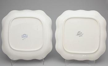 MATSERVIS, 57 delar, "Terre de fer Vermont feres", Paris, omkring 1900.