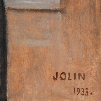 EINAR JOLIN, olja på duk, sign o dat 1933.