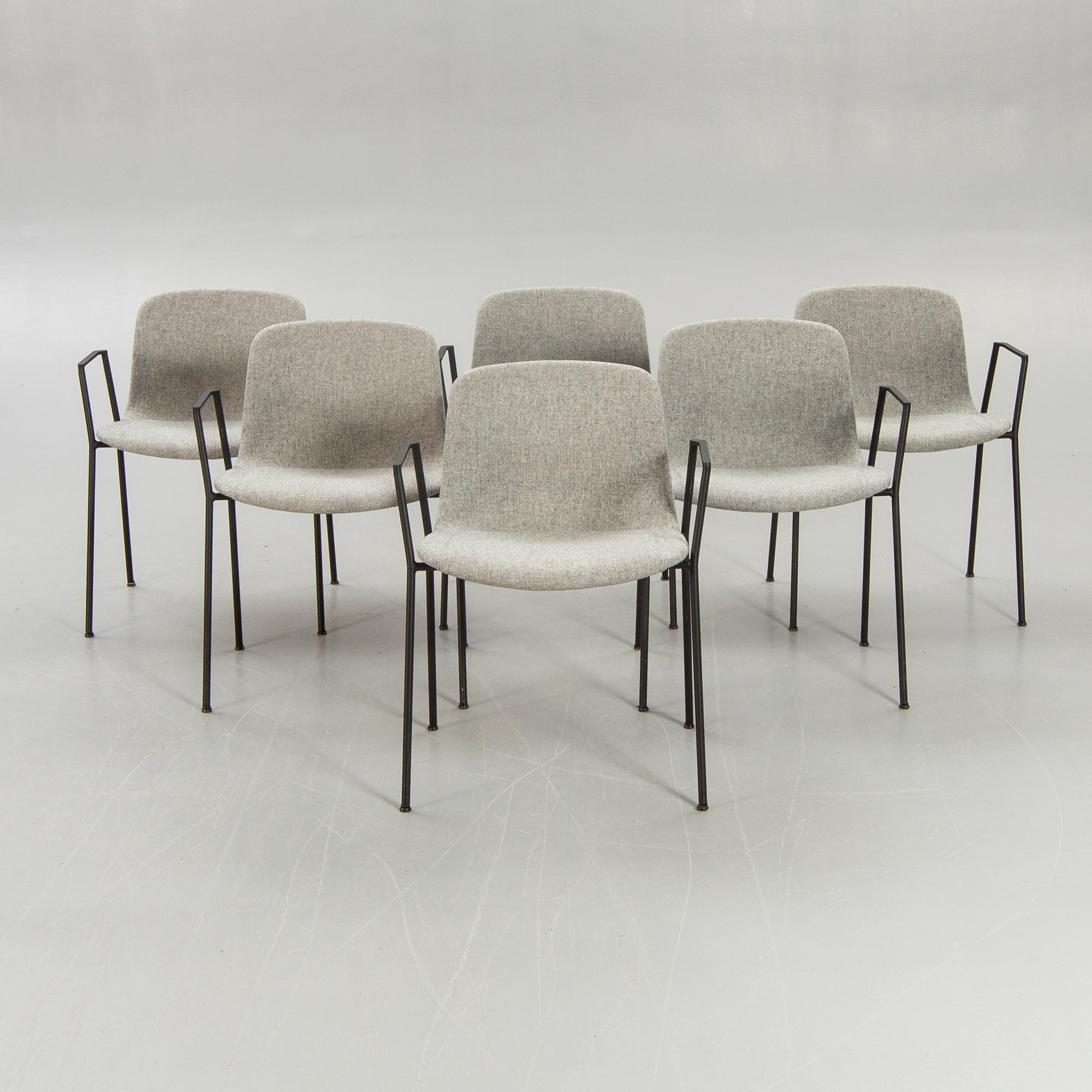 HAY, chairs, 6 pcs, "AA19", Hee Welling.