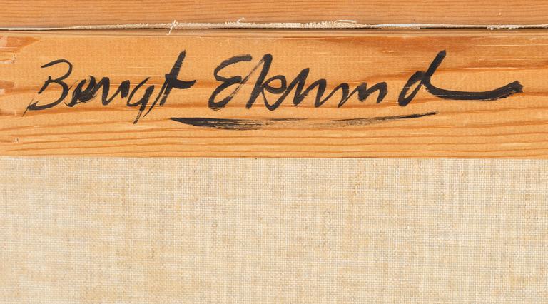 BENGT EKLUND, olja på duk, signerad.