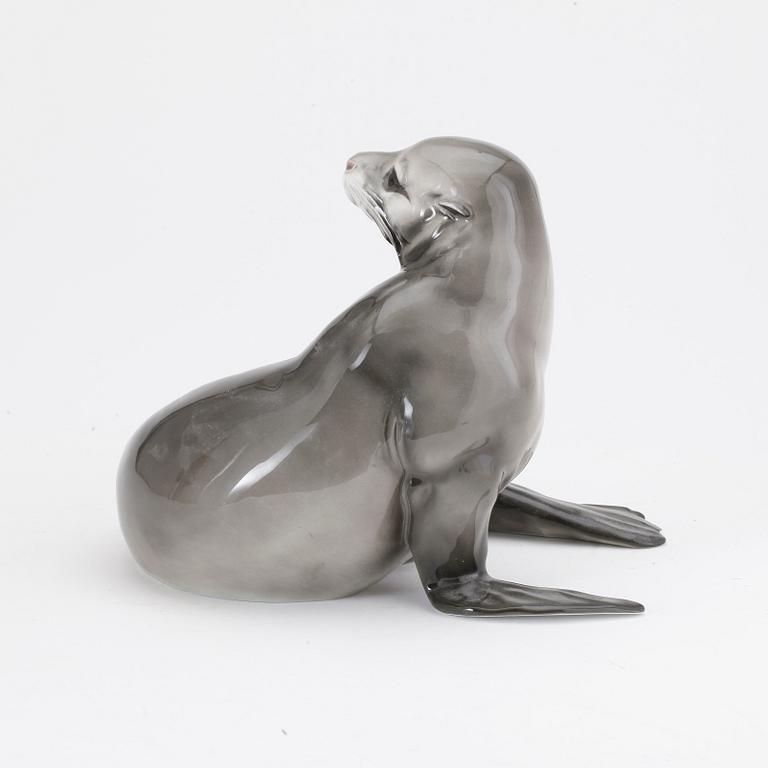 FIGURIN, porslin, Theodor Kärner, Rosenthal, omkring 1900-talets mitt.