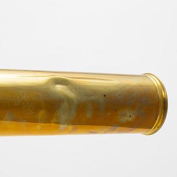 A telescope by John Browning of 63 Strand, London, later part 19th century/circa 1900.