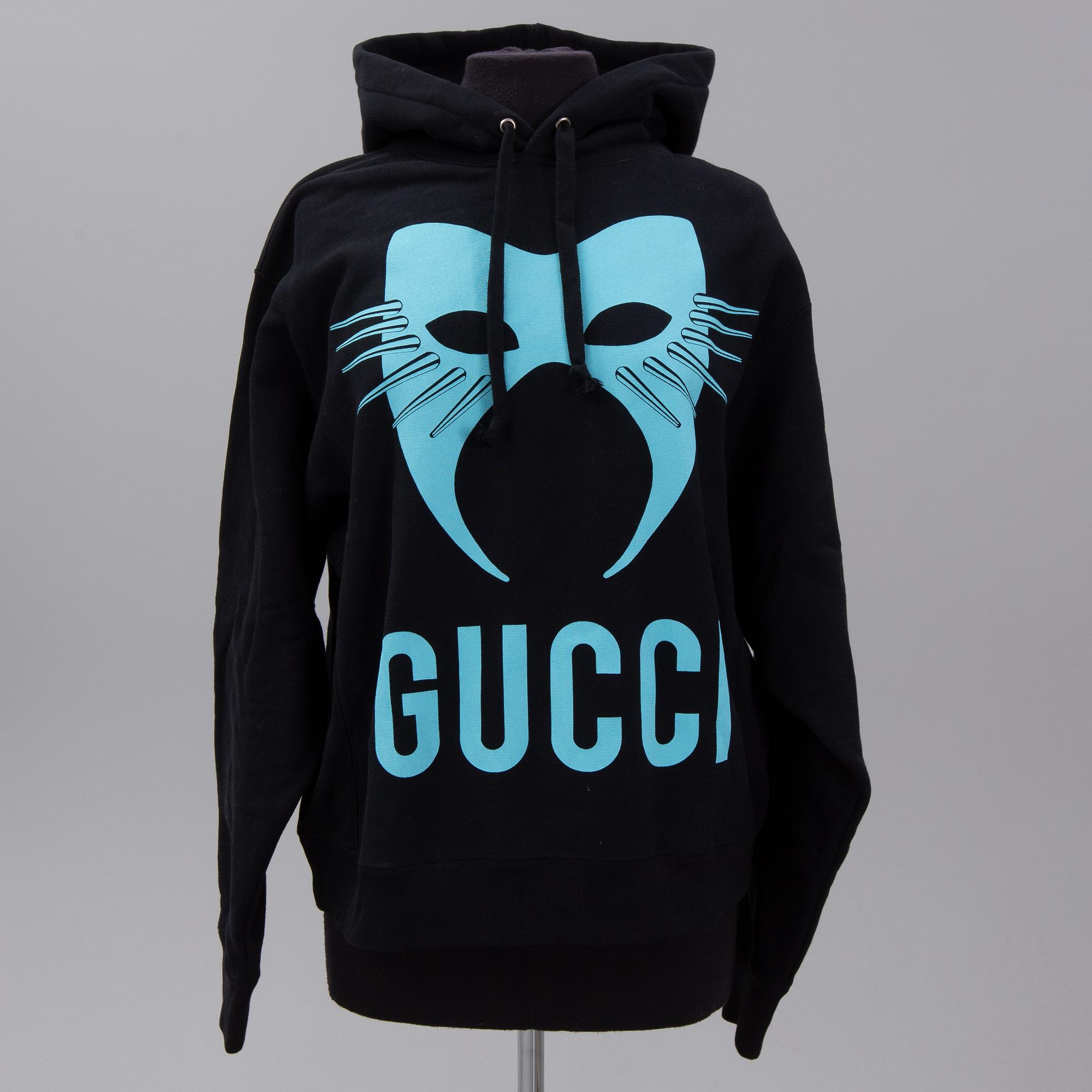 GUCCI, "Manifesto hoodie", höst/vinter 2019, storlek S (herr).