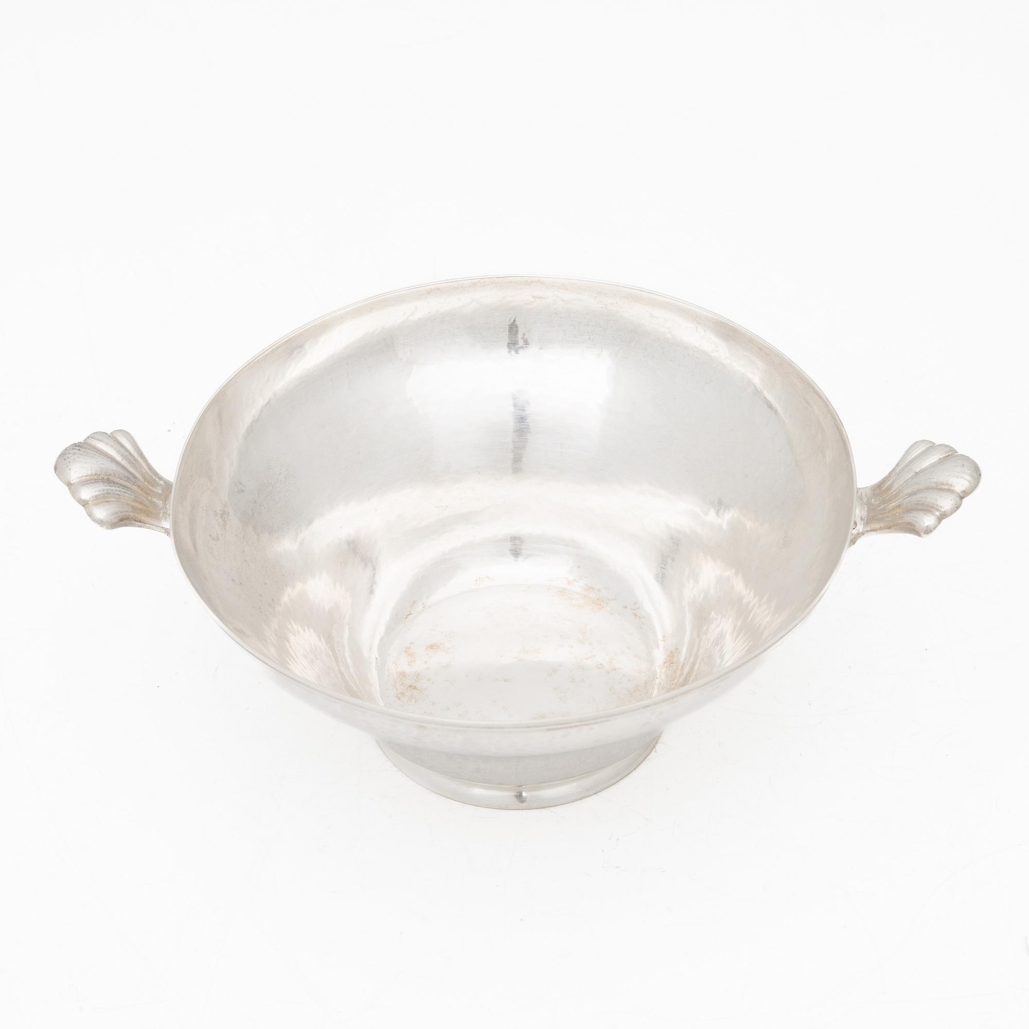 Karl Anderson, Bowl, silver, Stockholm 1929.