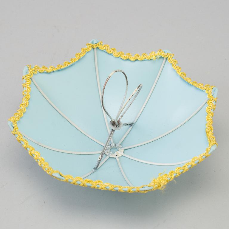 A mid 20th century metal Donald Duck Walt Disney Productions wall light.