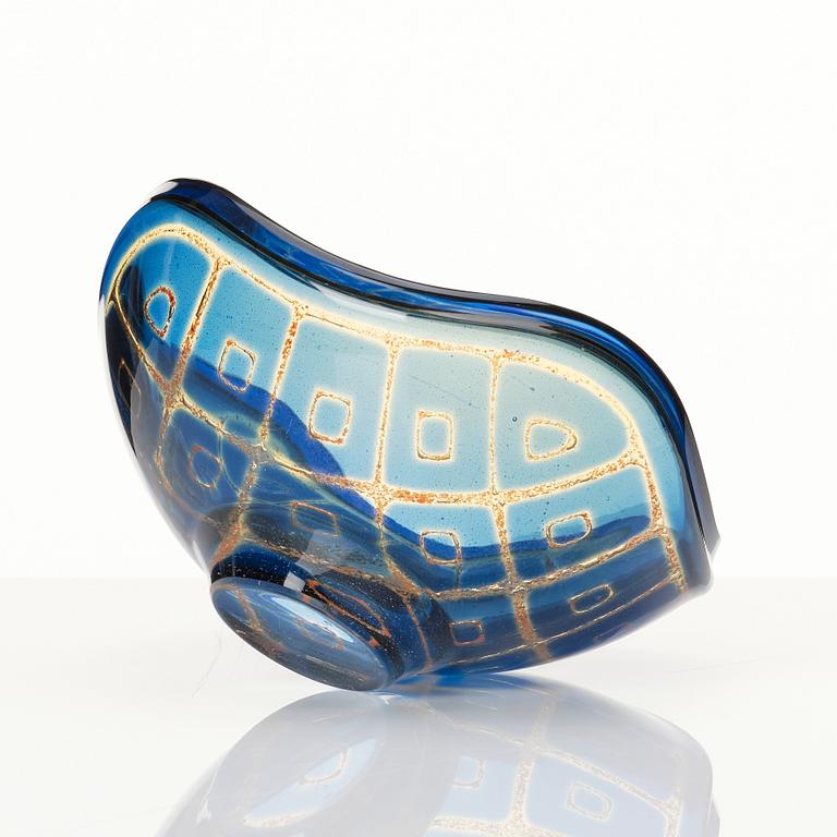 Sven Palmqvist, a 'Ravenna' glass bowl, Orrefors, Sweden 1960 or 1962.