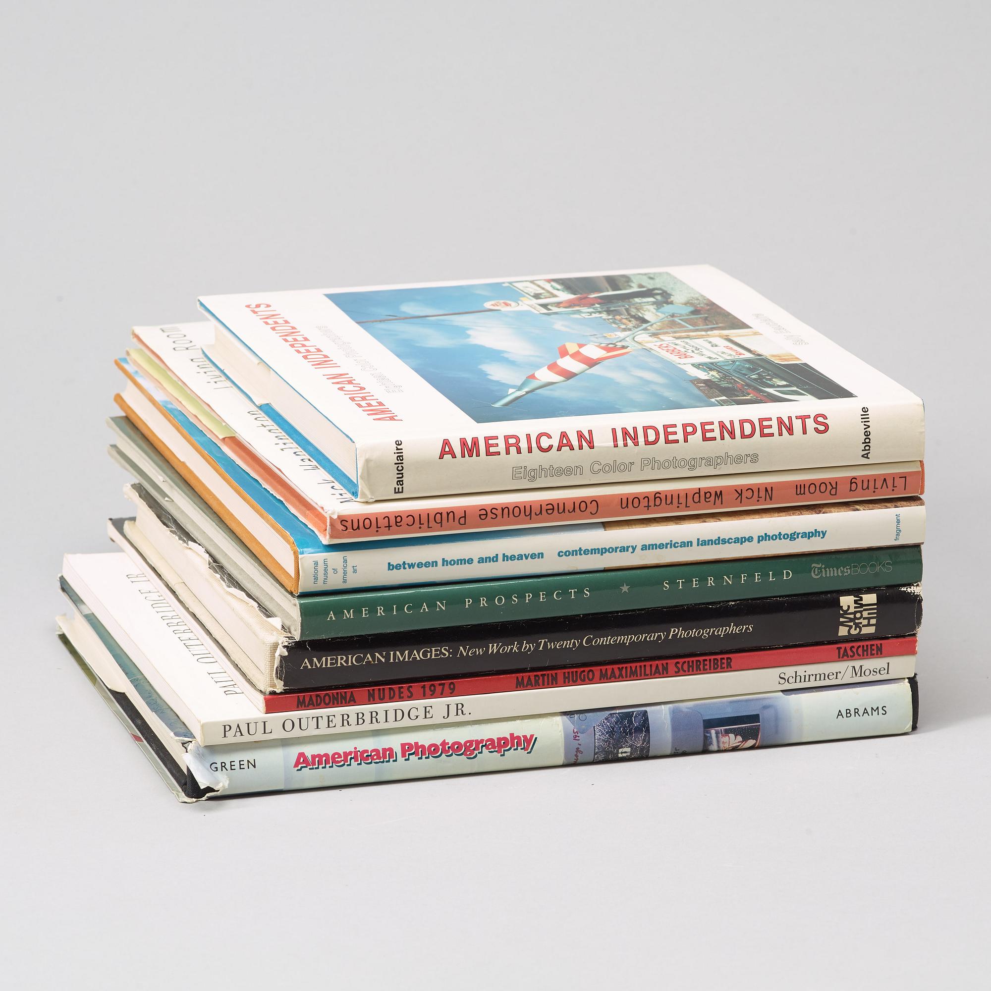 Photo books, 8, American photography.
