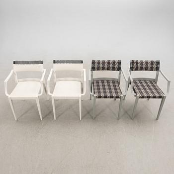 Philippe Starck, stolar, 8 st, "Play", Dedon, 2000-tal.