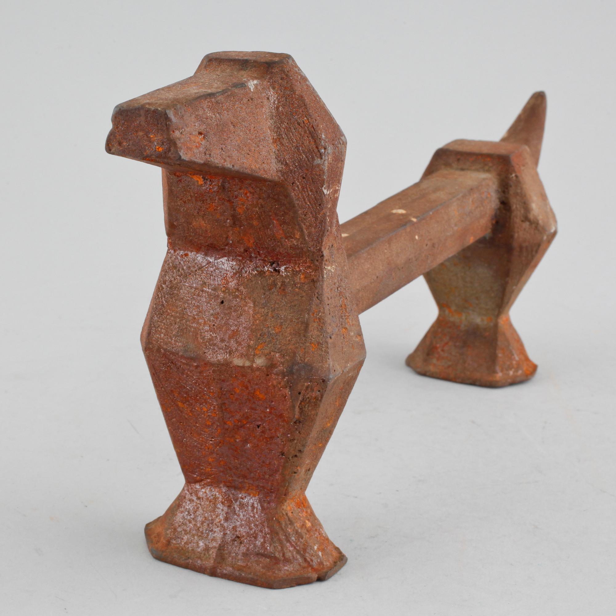 ELDHUND, gjutjärn, 1900-tal.