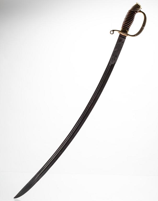 DRAGONSABEL, Ryssland, Nikolai II, modell 1913.