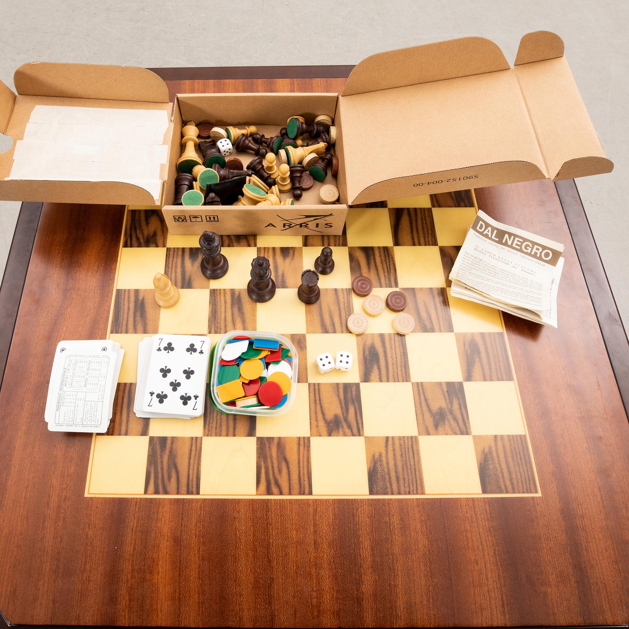 Spelbord Italien 1900-talets andra hälft.