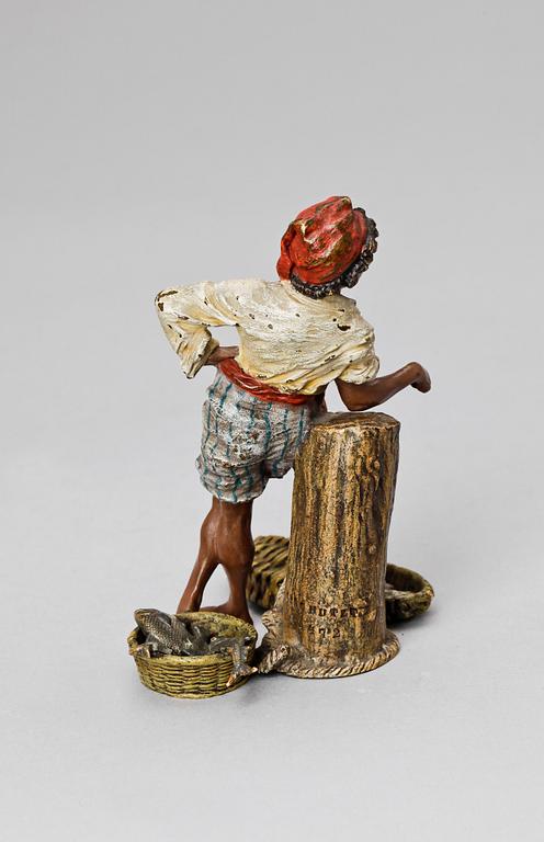 WIENERBRONS, ca 1900, märkt Geschützt.
