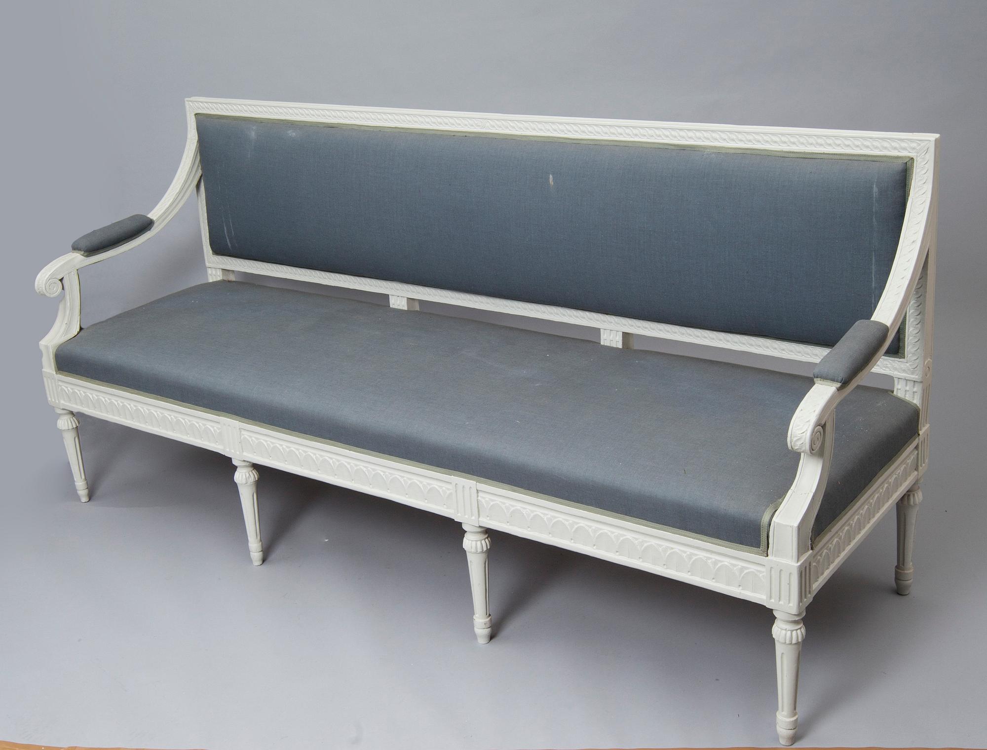 SOFFA, gustaviansk, ca 1800.