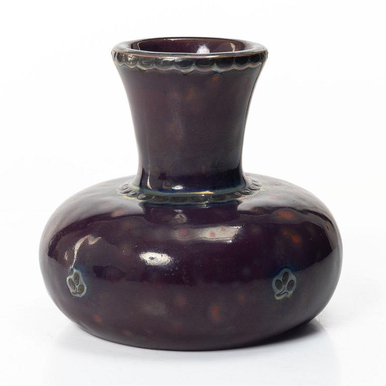 Wilhelm Kåge, An 'Argenta' bowl and vase, Gustavsberg.