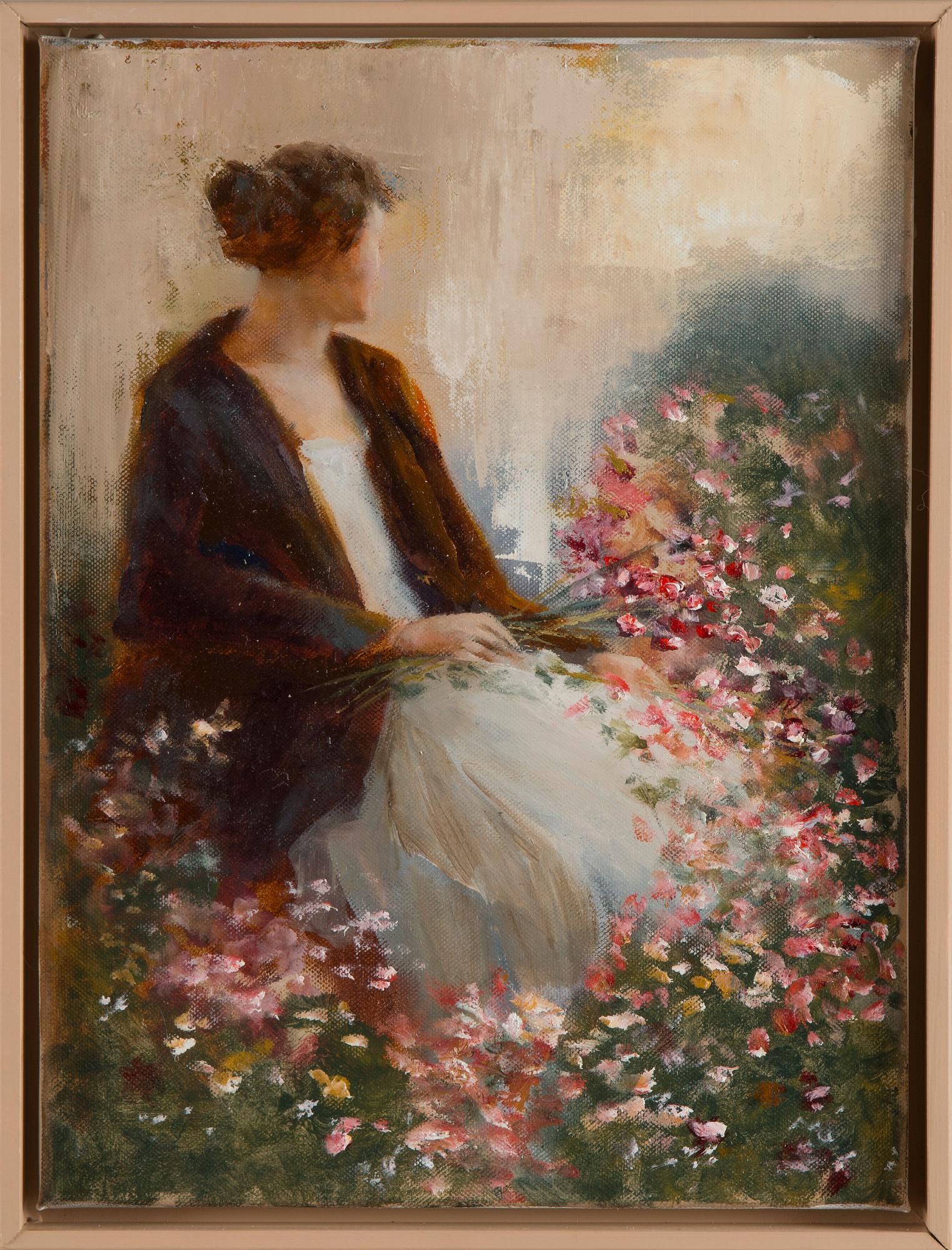 Teemu Korpela, Kvinna i trädgården.