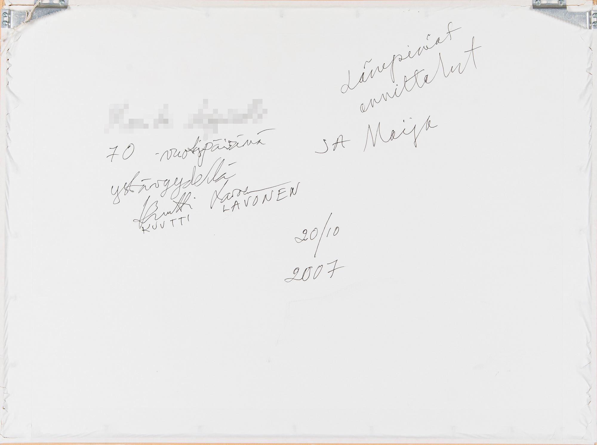 Kuutti Lavonen, "Lilja".