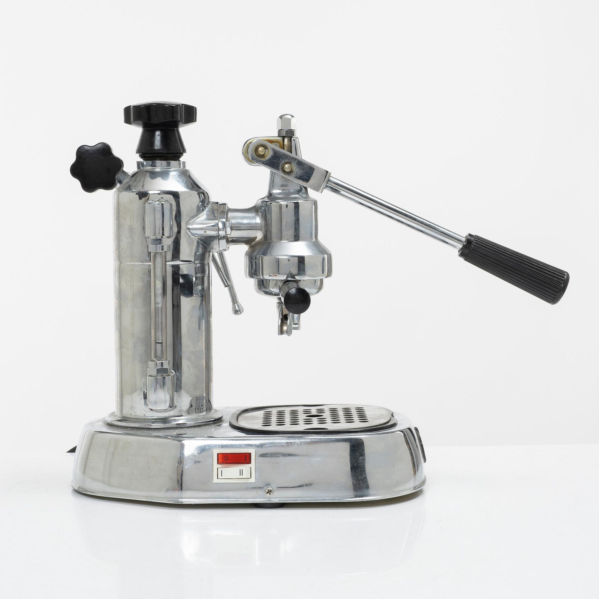 A "Europiccola" espresso machine, La Pavoni, Italy.