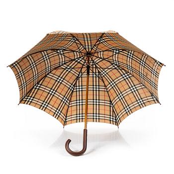 Burberry, paraply.