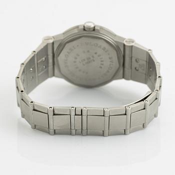 Bvlgari, Diagono, wristwatch, 36 mm.