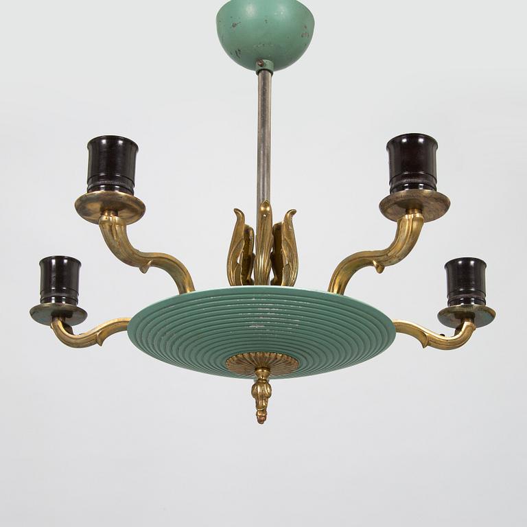 Paavo Tynell, a 1930's '1374' chandelier for Taito.