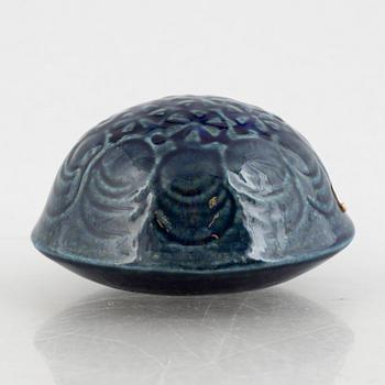 Lisa Larson, figurines, a set of four stoneware figurines including 'Lejon mini' from the series 'Afrika', Gustavsberg.