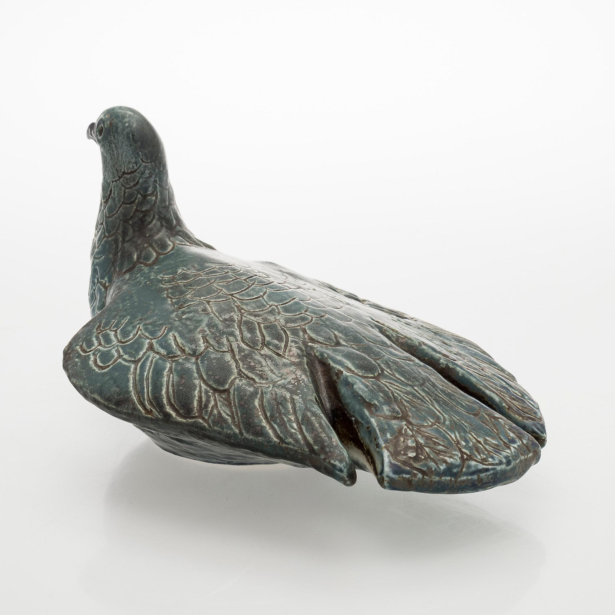 Henrik Allert, sculpture, ceramic, signed Henrik Allert Pentik Finland.