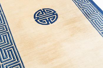 A carpet, China, circa 239 x 152 cm.