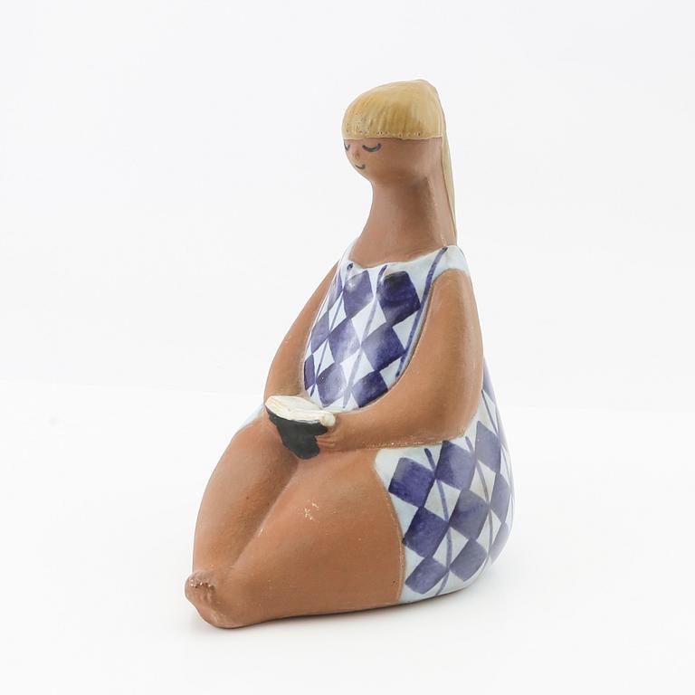 Lisa Larson, figurine "Amalia" from the series "ABC-girls" Gustavsberg.