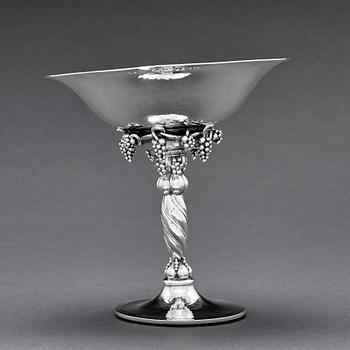 Georg Jensen, a sterling grape bowl, Copenhagen post 1945, (2012). Design nr 263B.