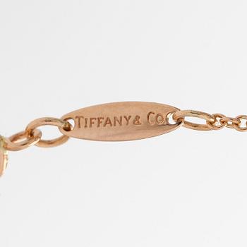 Tiffany & Co, Elsa Peretti, kaulakoru, "Open Heart", 18K ruusukultaa.