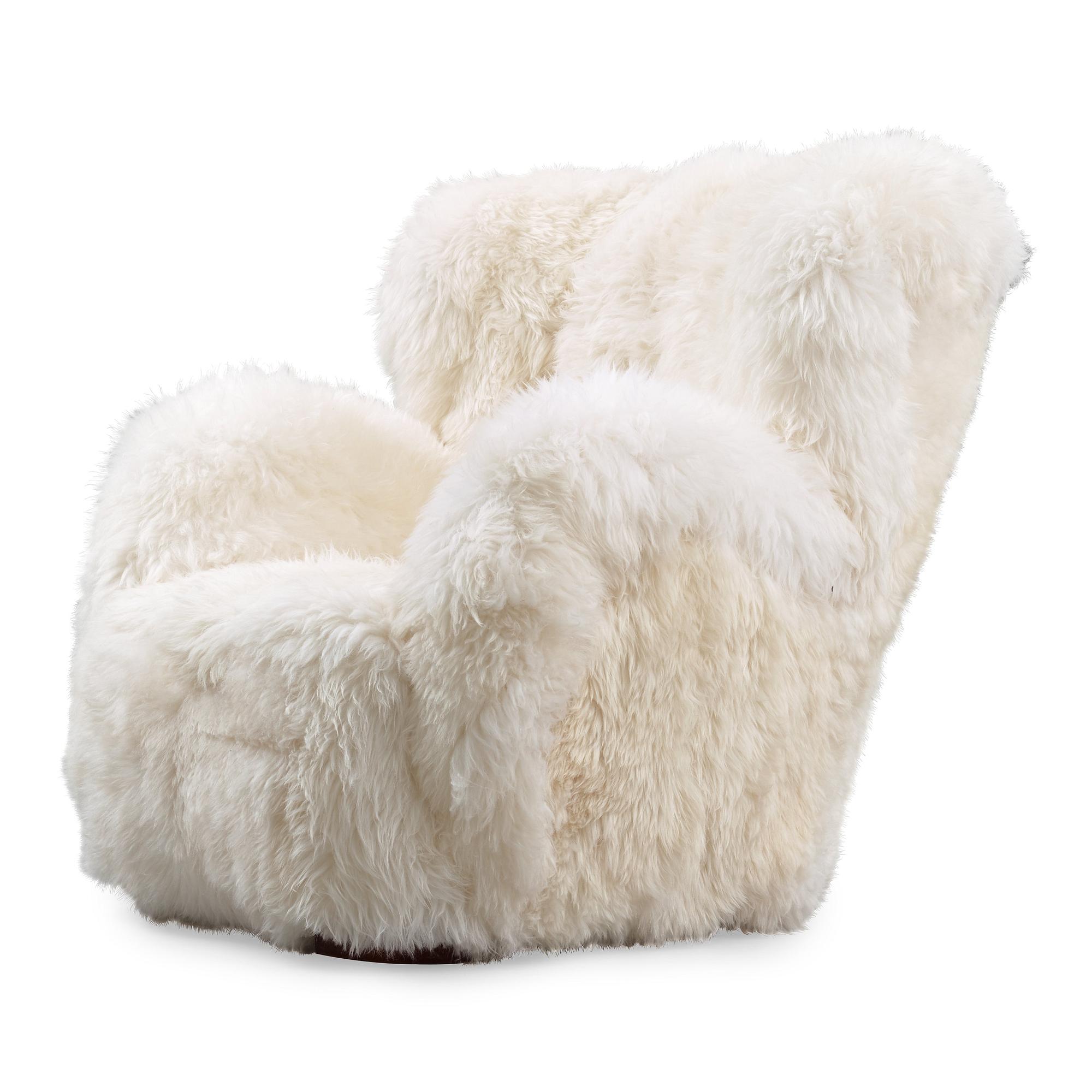 DANSK FORMGIVARE, fåtölj, Danmark, sannolikt 1940-tal.