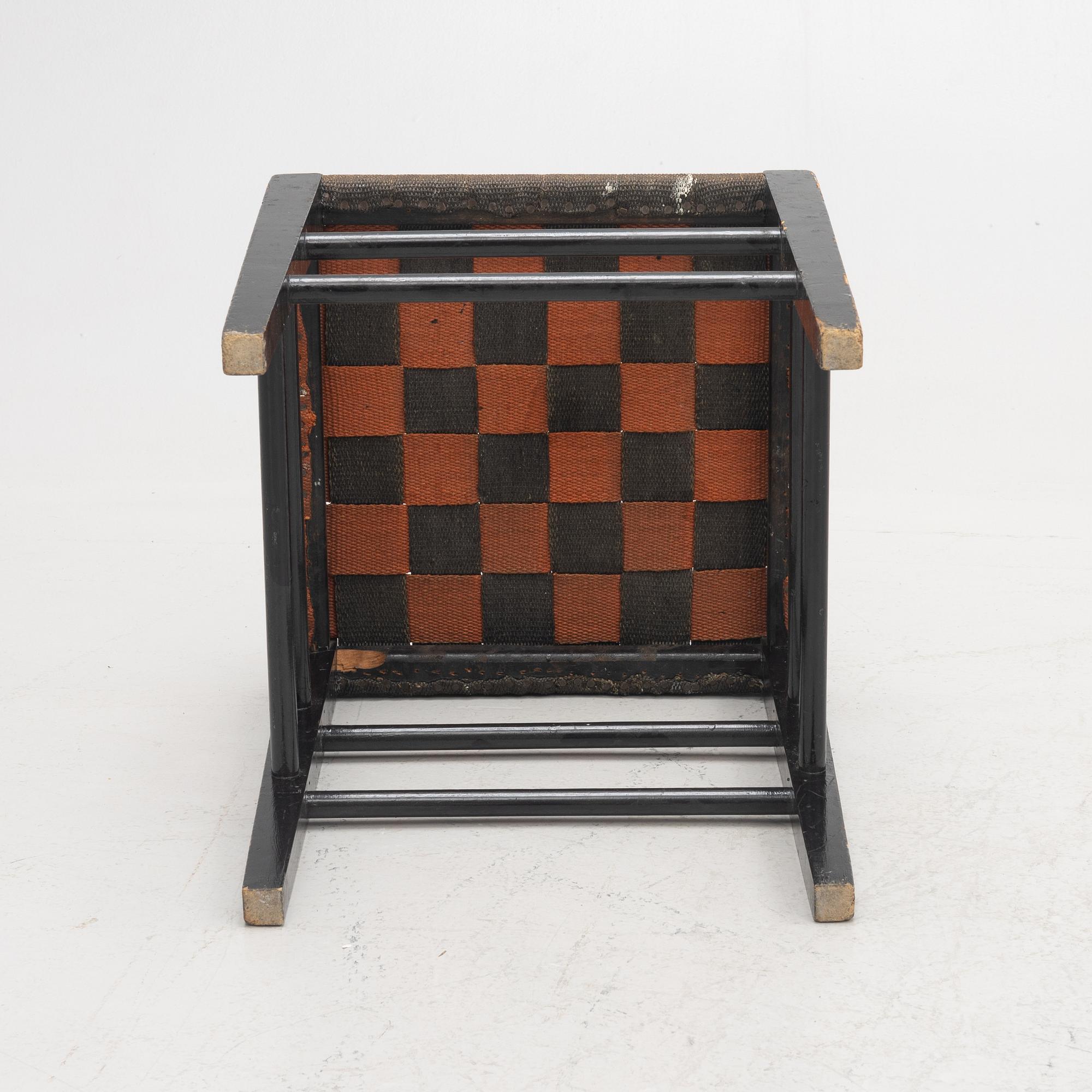 Gemla, a stool model "5645", Diö, 1930s.