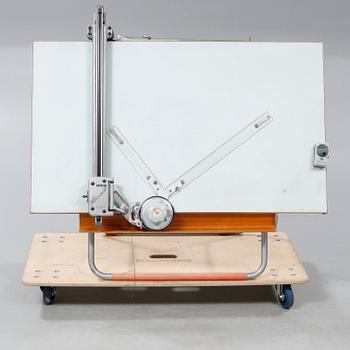 A mid 20th century drawing table by Nestler Florett in Germany.