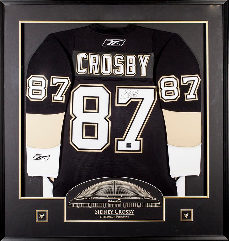 PELIPAITA, signeerattu Sidney Crosby 87.