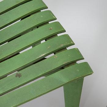 Alvar & Aino Aalto, Four early 1950s 'Aurinko' (Sun-serial) garden chairs, model 910  for O.Y. Huonekalu- ja Rakennustyötehdas A.B.