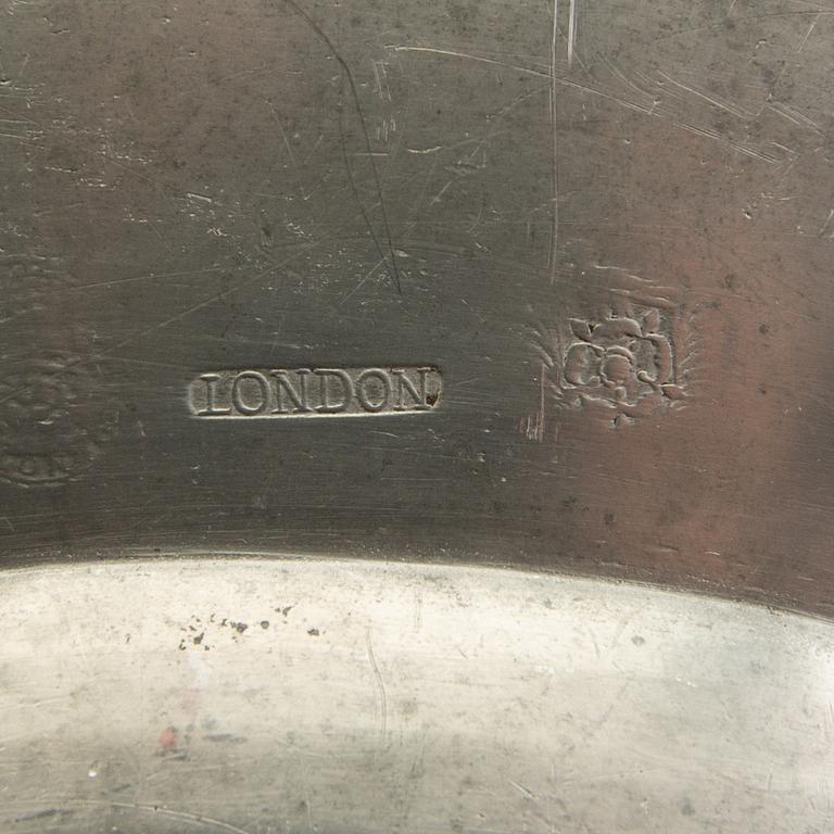 Fat London 19th century or earlier pewter.