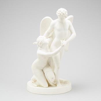 JOHAN TOBIAS SERGEL, efter. Skulptur, parian, Gustafberg, 1890.