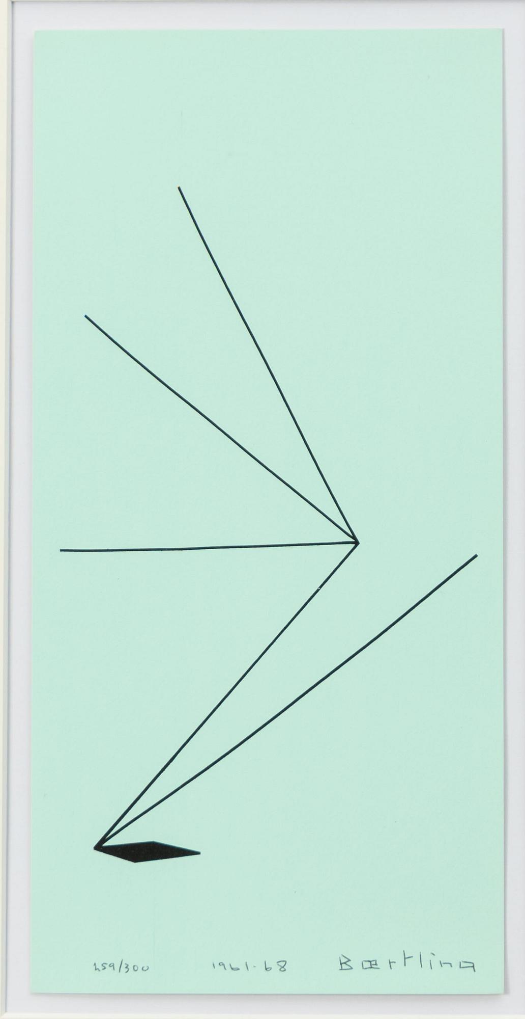 Olle Bærtling, "Asamk". From the suite: "The Angles of Open Form Infinite Space from Cinètisme to Open Form 1949–1968".