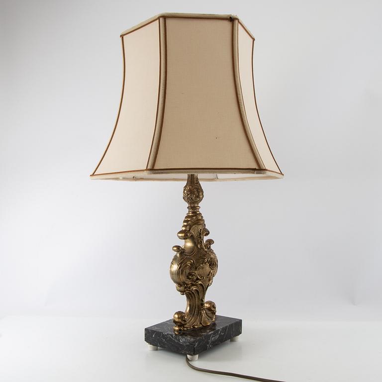 Table lamp, first half of the 20th century.