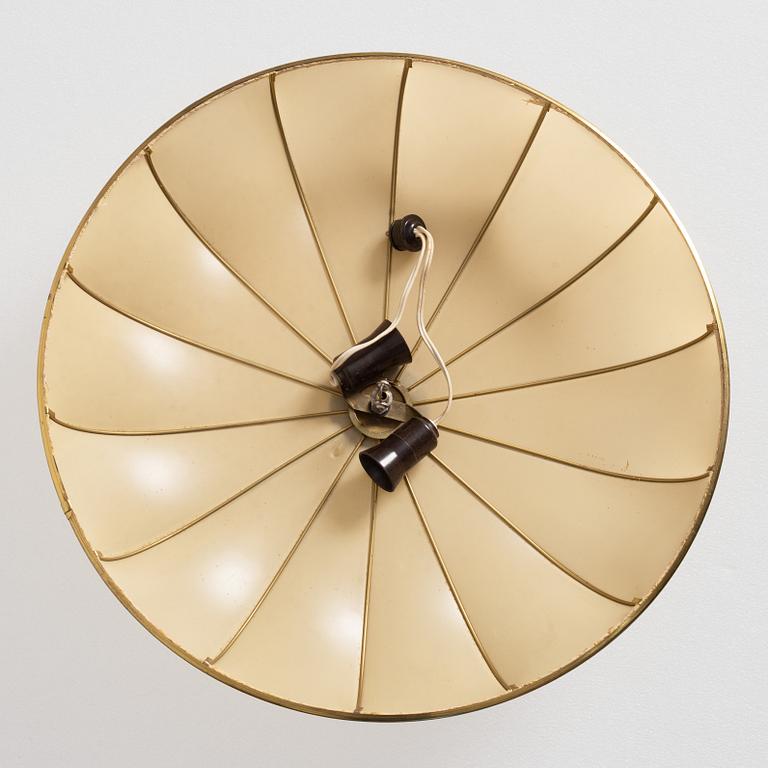 Ceiling lights, a pair, second half of the 20th century.