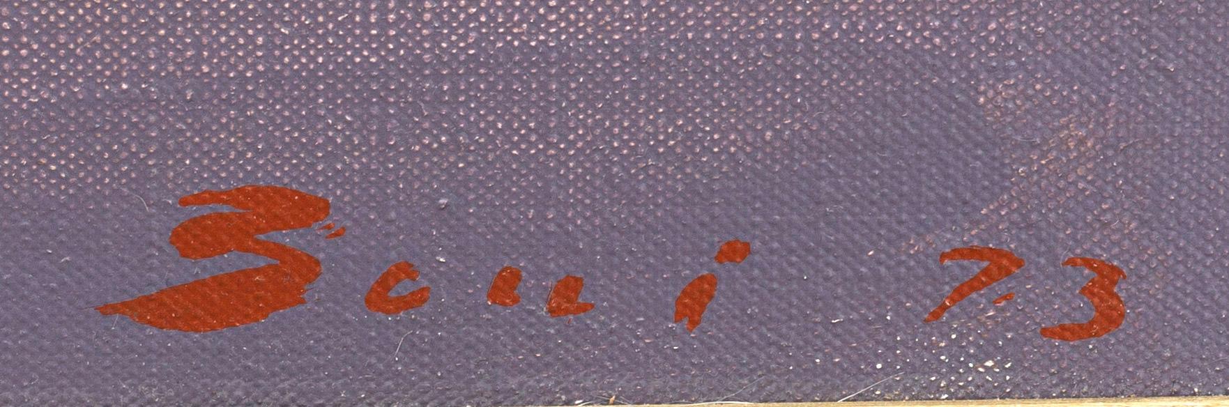 PAOLO BONI, oil on canvas, signed.