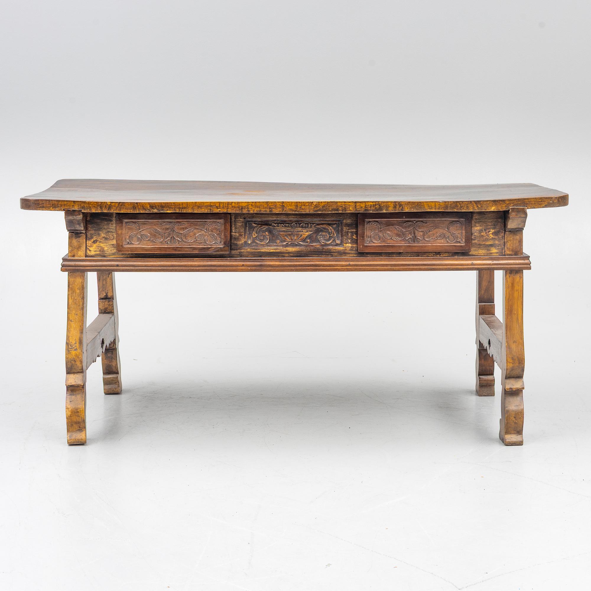 Bord, barockstil, sydeuropa, 1900-tal.