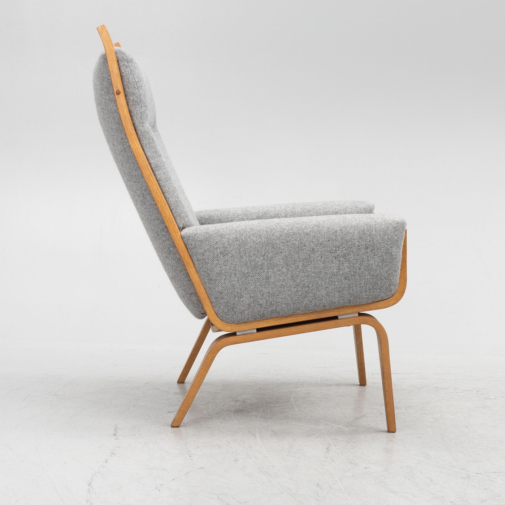 Hans J. Wegner, a model "GE 501-A" armchair, Getama, Denmark, 21st century.