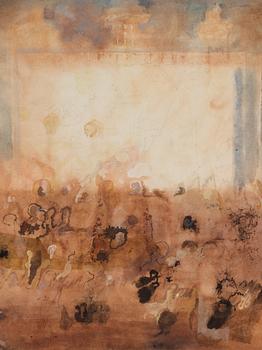 BENGT KRISTENSON, tempera and gouache, signed.