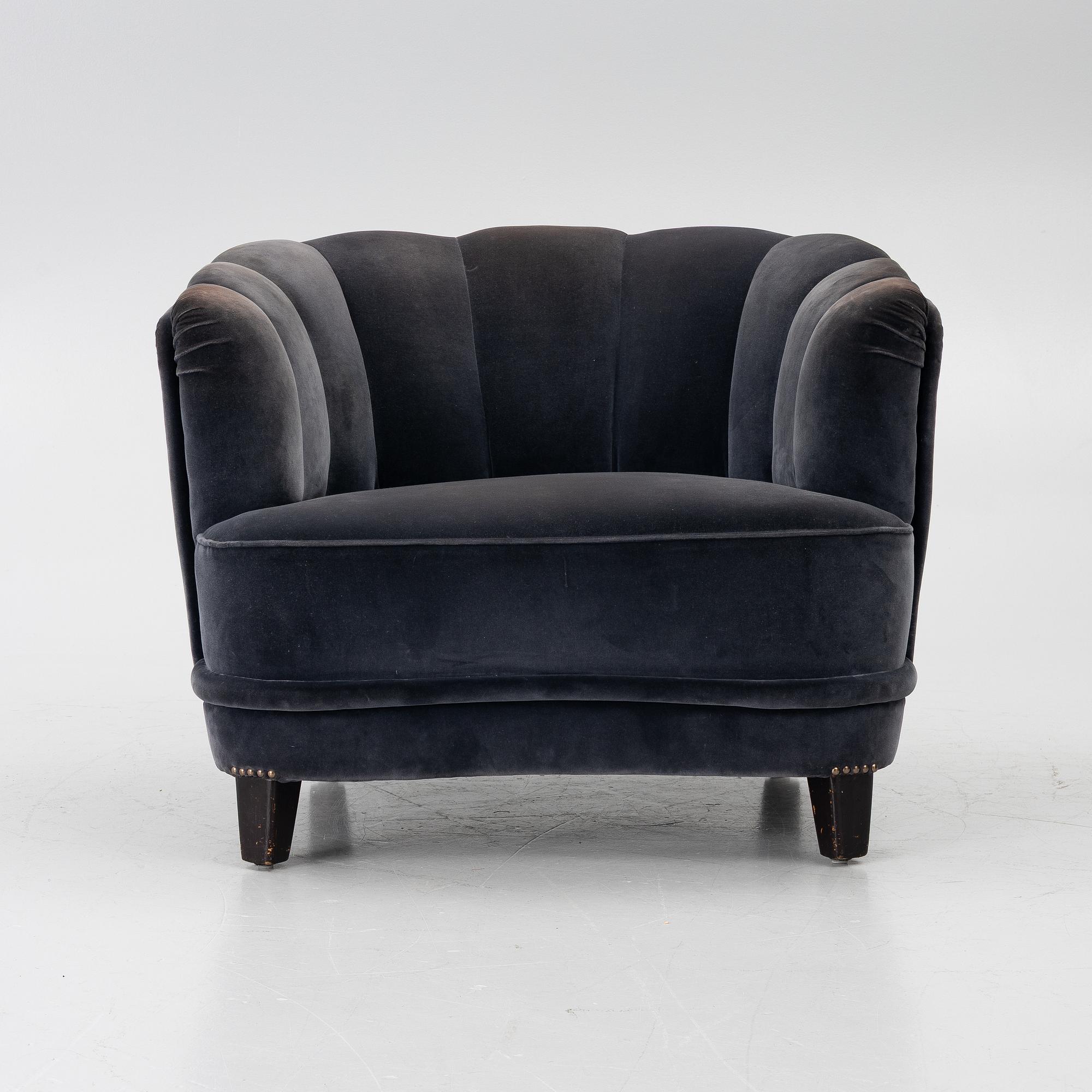 An armchair, Swedish Modern, 1940s/50s.