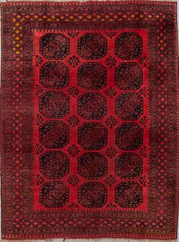 MATTA, semiantik, Afghan, ca 280 X 213 cm.
