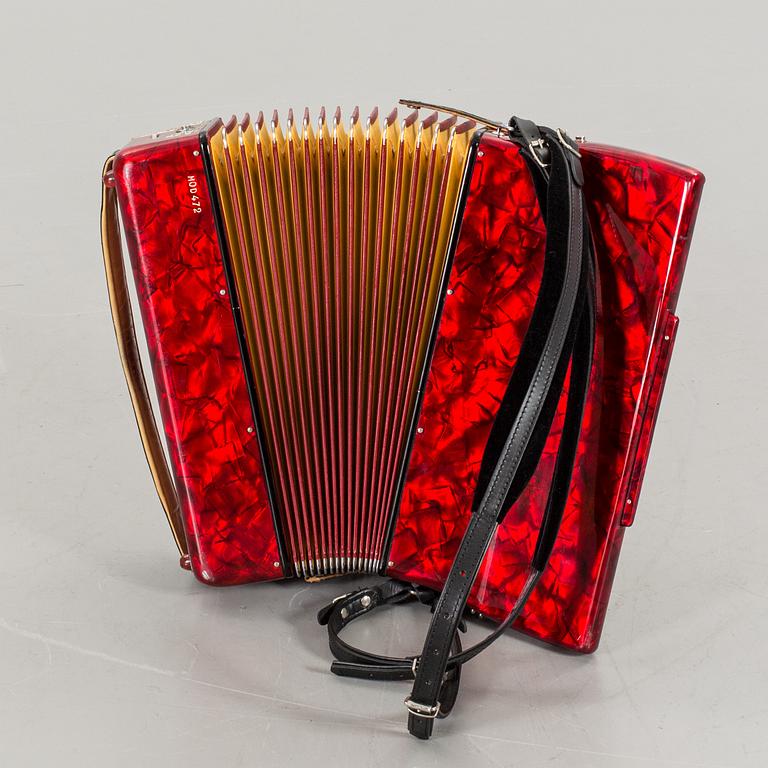 A concertina, Paolo Soprani, late 20th century,